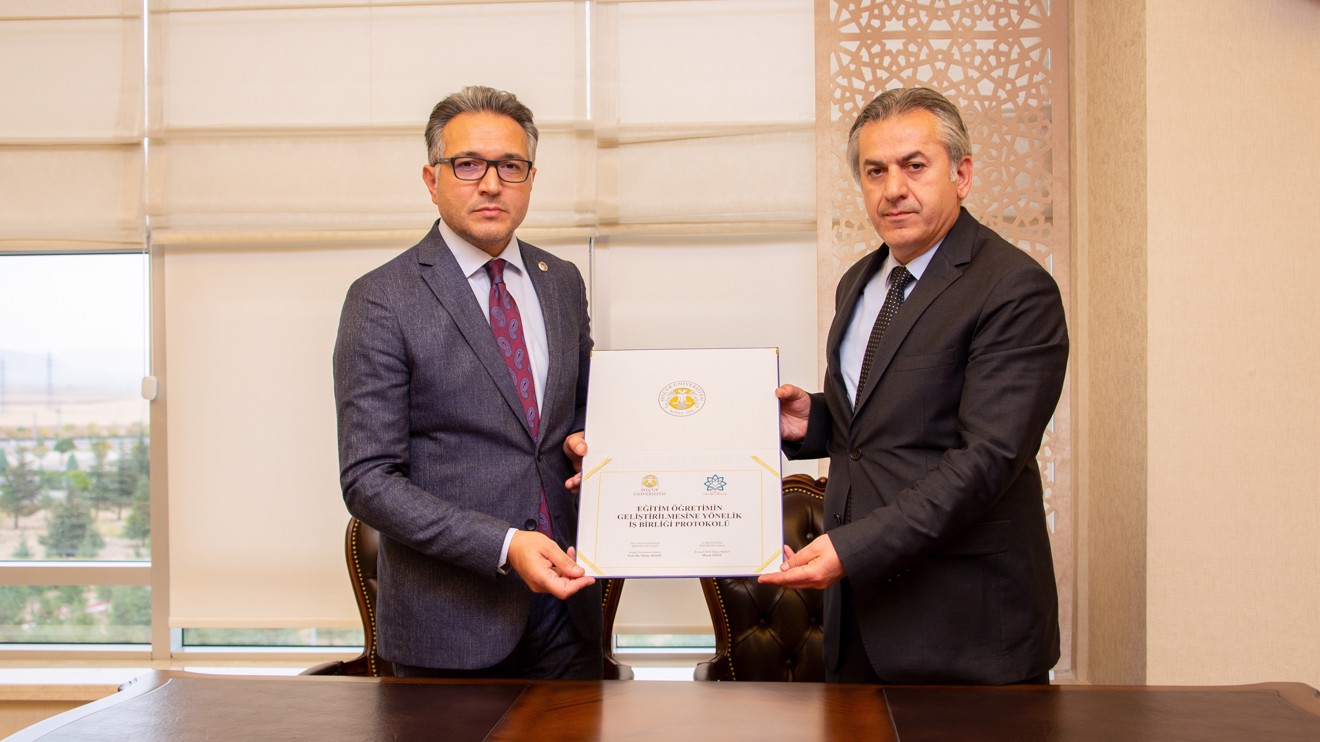 Selçuk Üniversitesi ile Konya İl Milli Eğitim Müdürlüğü arasında iş birliği